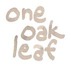 one oak leaf